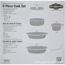Stansport® Polished Aluminum Cook Set 5 pc Box 555795692